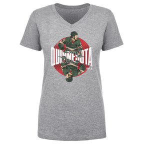 Quinn Hughes Women's V-Neck T-Shirt | 500 LEVEL