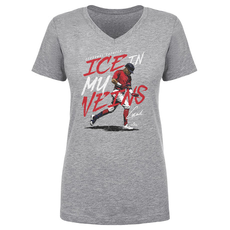 Ceddanne Rafaela Women's V-Neck T-Shirt | 500 LEVEL