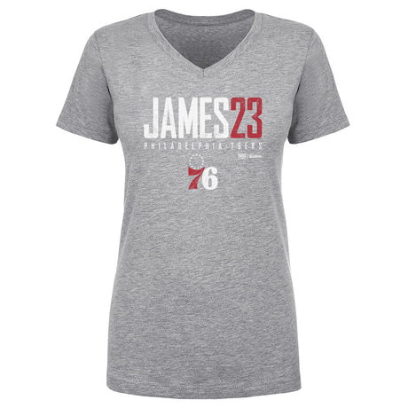 LeBron James Women's V-Neck T-Shirt | 500 LEVEL