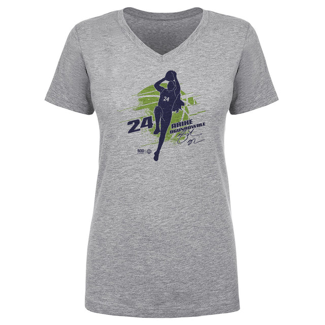 Arike Ogunbowale Women's V-Neck T-Shirt | 500 LEVEL