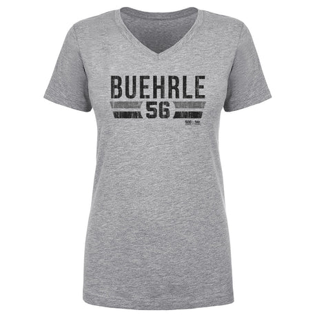 Mark Buehrle Women's V-Neck T-Shirt | 500 LEVEL