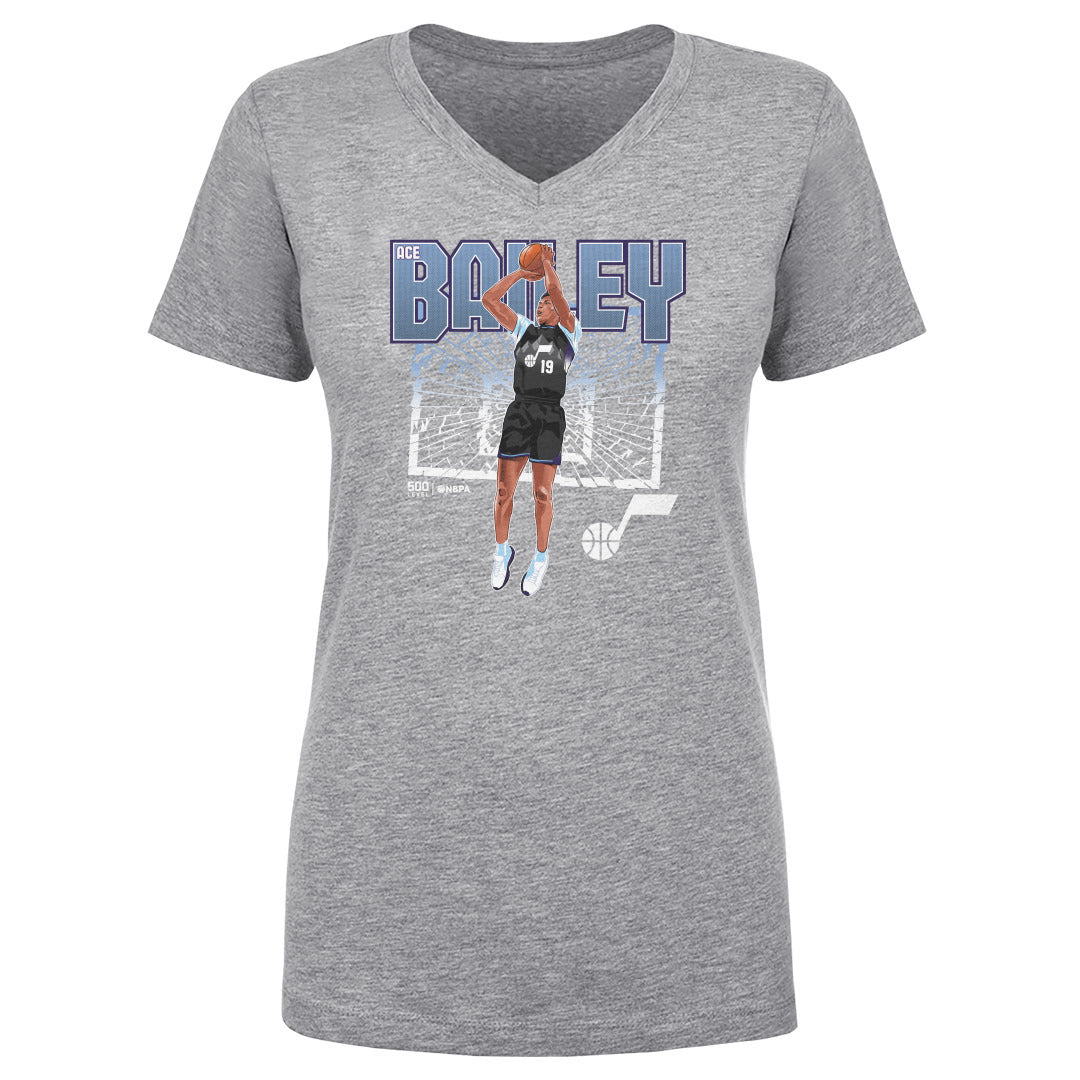 Ace Bailey Women's V-Neck T-Shirt | 500 LEVEL