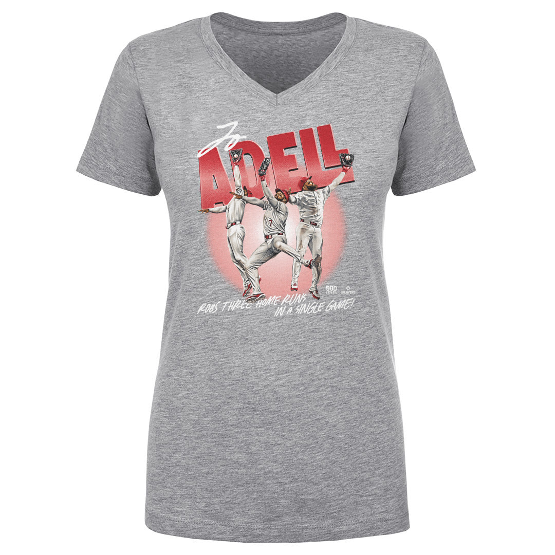 Jo Adell Women's V-Neck T-Shirt | 500 LEVEL