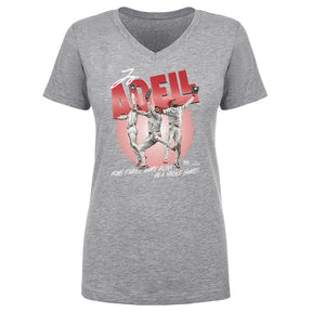 Jo Adell Women's V-Neck T-Shirt | 500 LEVEL