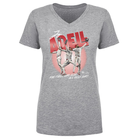 Jo Adell Women's V-Neck T-Shirt | 500 LEVEL