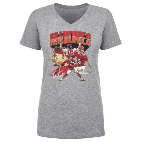 Patrick Mahomes Women's V-Neck T-Shirt | 500 LEVEL