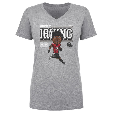 Bucky Irving Women's V-Neck T-Shirt | 500 LEVEL