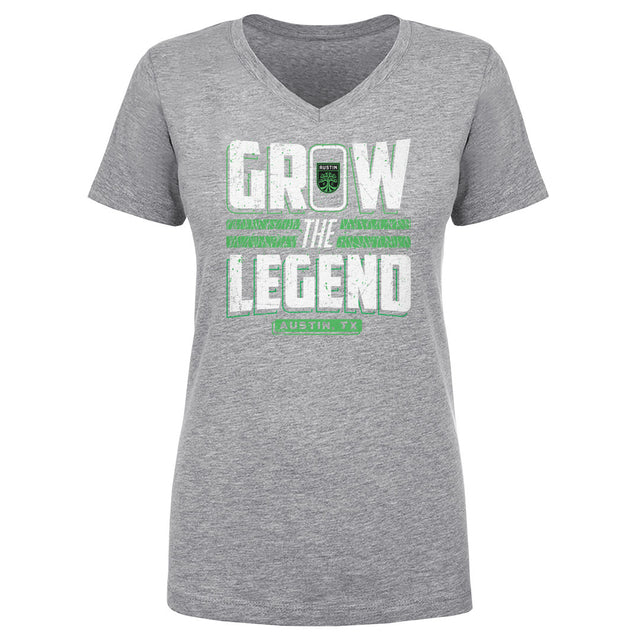 Austin FC Women's V-Neck T-Shirt | 500 LEVEL
