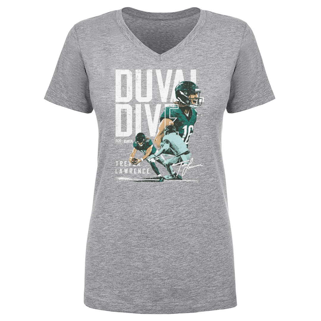 Trevor Lawrence Women's V-Neck T-Shirt | 500 LEVEL