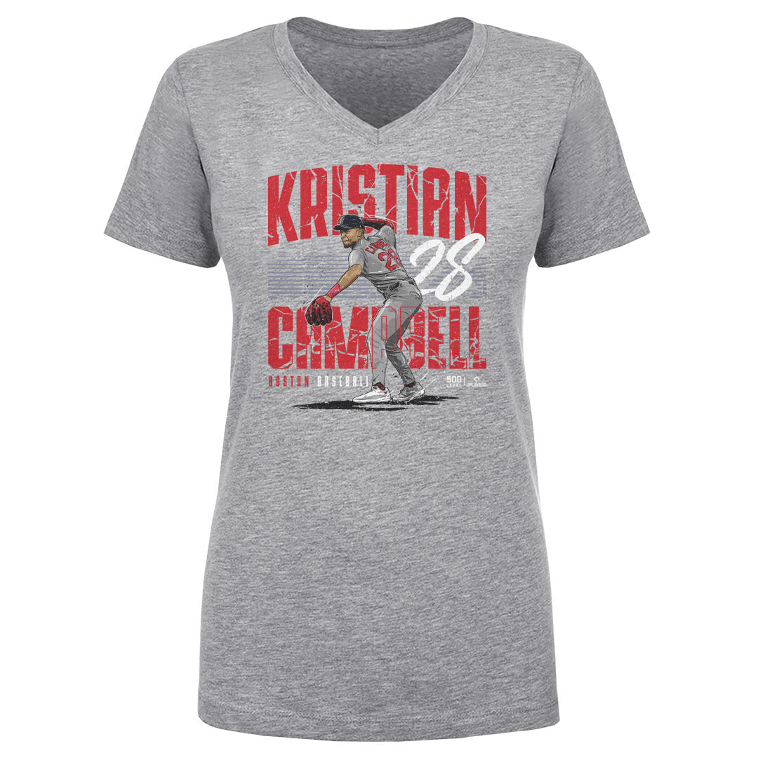Kristian Campbell Women's V-Neck T-Shirt | 500 LEVEL