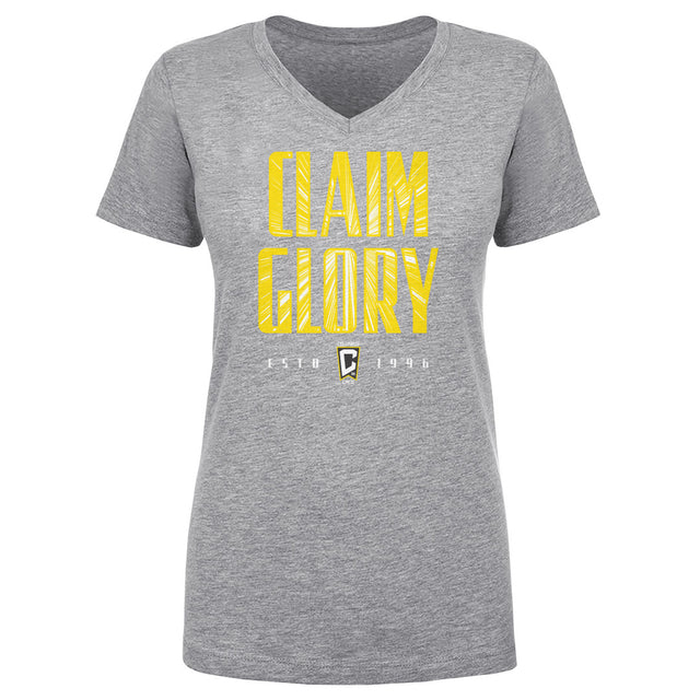 Columbus Crew Women's V-Neck T-Shirt | 500 LEVEL