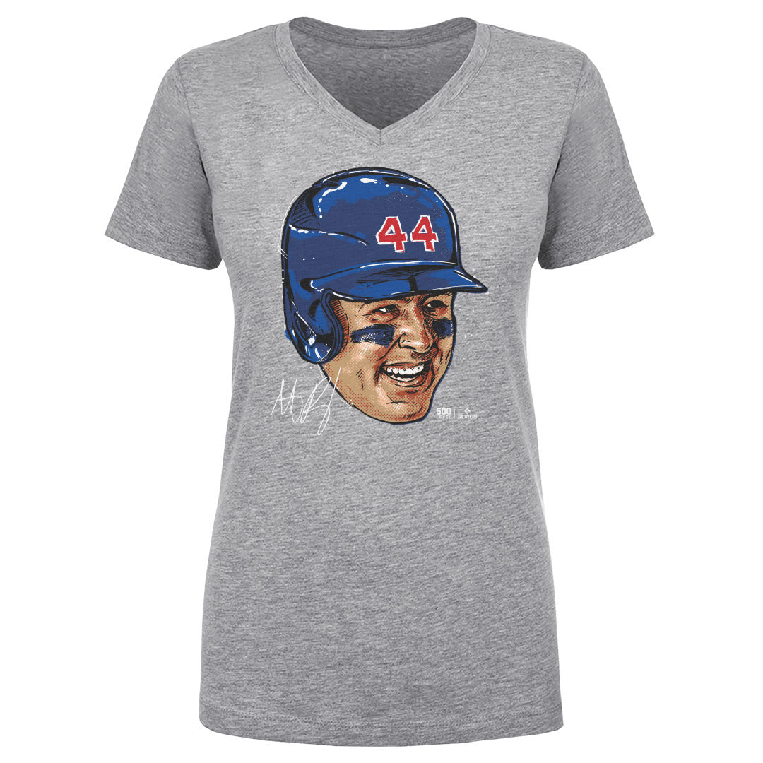 Anthony Rizzo Women's V-Neck T-Shirt | 500 LEVEL