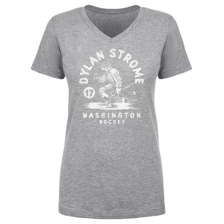 Dylan Strome Women's V-Neck T-Shirt | 500 LEVEL