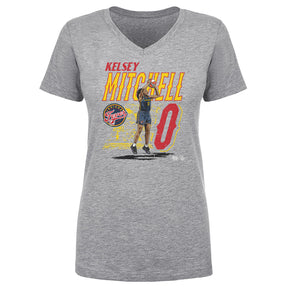 Kelsey Mitchell Women's V-Neck T-Shirt | 500 LEVEL