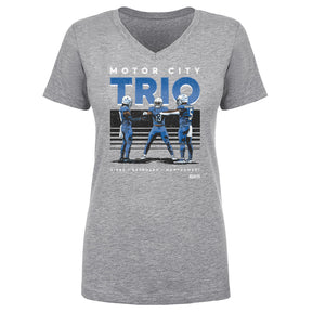 Jahmyr Gibbs Women's V-Neck T-Shirt | 500 LEVEL