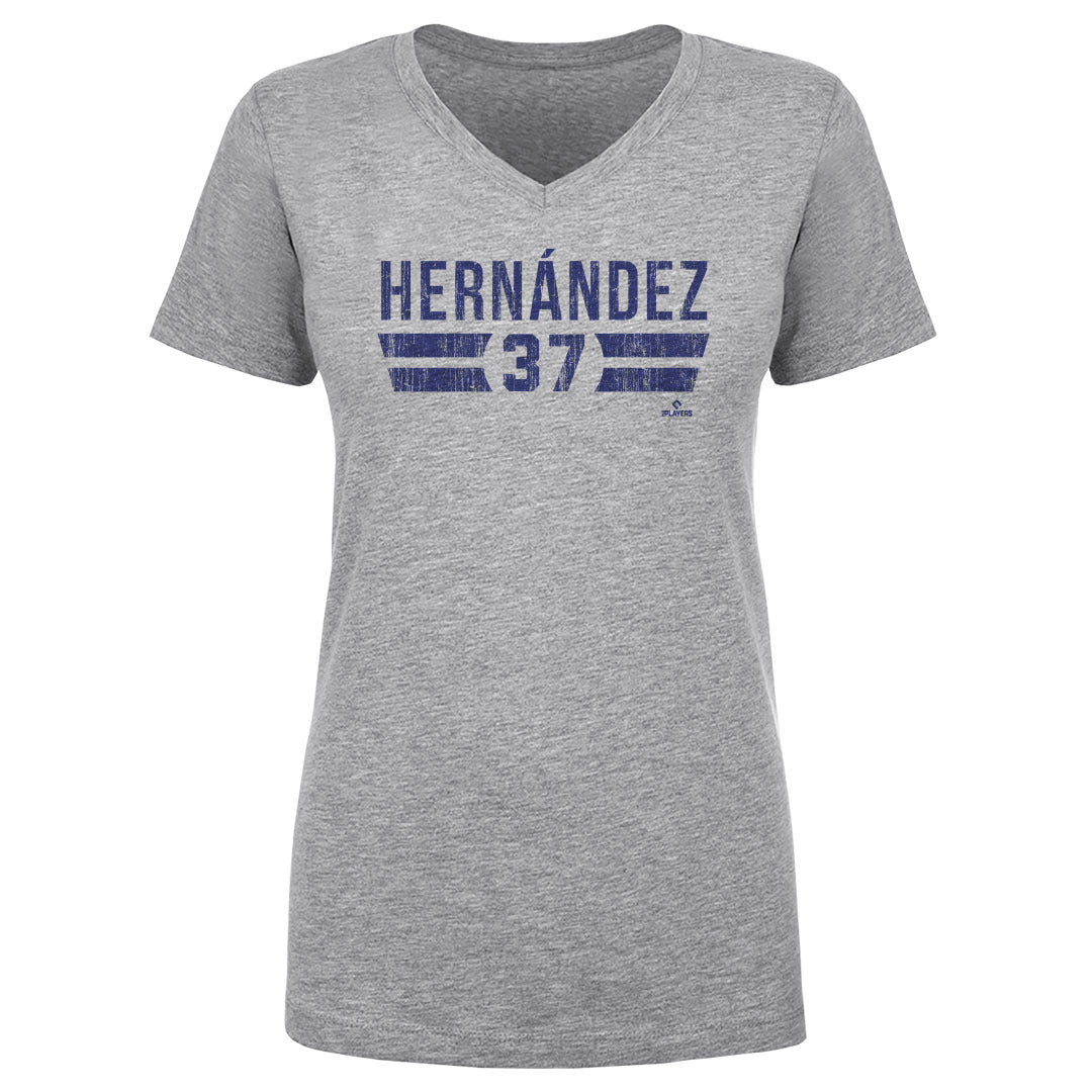Teoscar Hernandez Women's V-Neck T-Shirt | 500 LEVEL