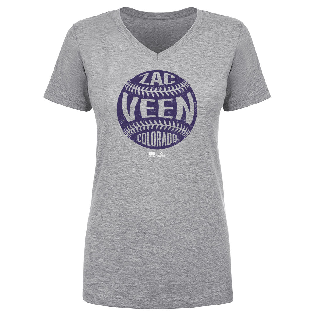 Zac Veen Women's V-Neck T-Shirt | 500 LEVEL