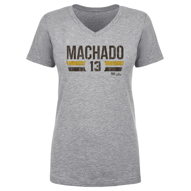 Manny Machado Women's V-Neck T-Shirt | 500 LEVEL