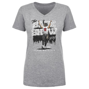 Baker Mayfield Women's V-Neck T-Shirt | 500 LEVEL