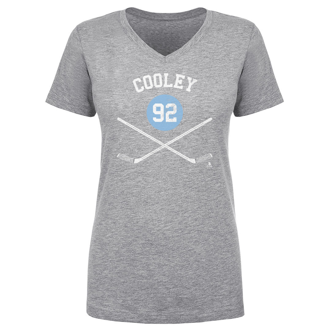 Logan Cooley Women's V-Neck T-Shirt | 500 LEVEL