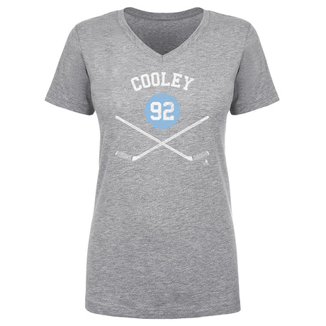 Logan Cooley Women's V-Neck T-Shirt | 500 LEVEL