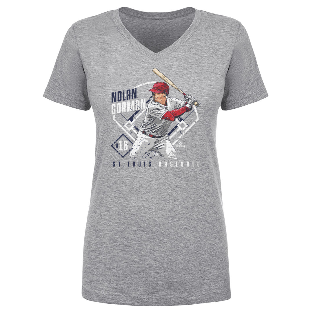 Nolan Gorman Women's V-Neck T-Shirt | 500 LEVEL
