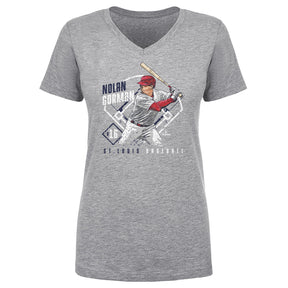 Nolan Gorman Women's V-Neck T-Shirt | 500 LEVEL