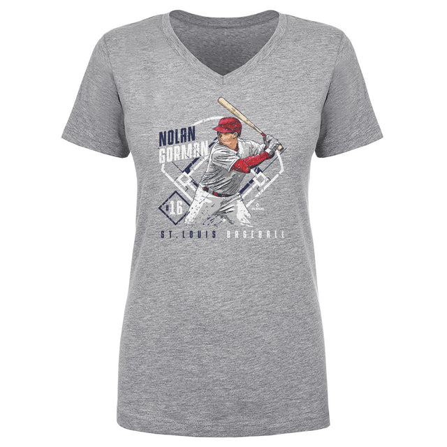 Nolan Gorman Women's V-Neck T-Shirt | 500 LEVEL