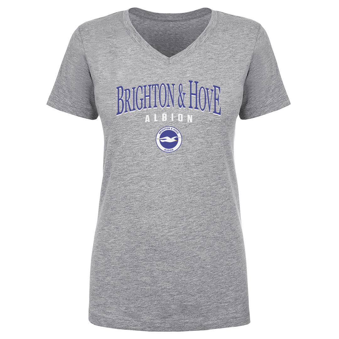 Brighton & Hove Albion Women's V-Neck T-Shirt | 500 LEVEL