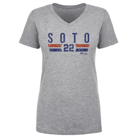 Juan Soto Women's V-Neck T-Shirt | 500 LEVEL