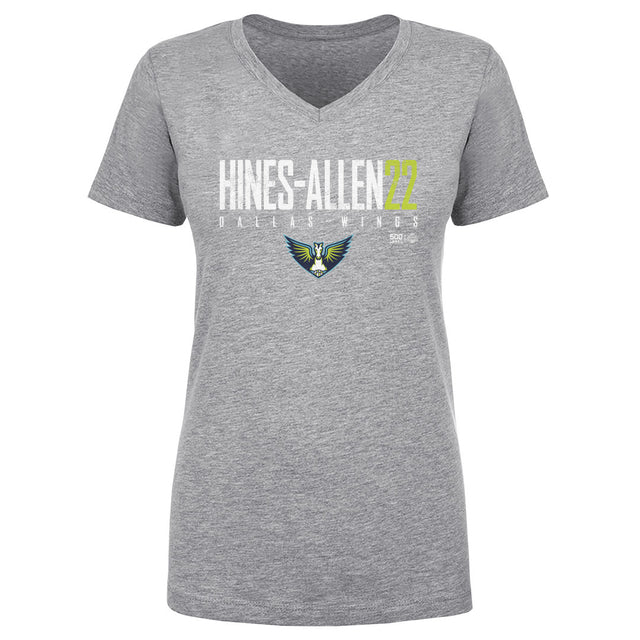Myisha Hines-Allen Women's V-Neck T-Shirt | 500 LEVEL