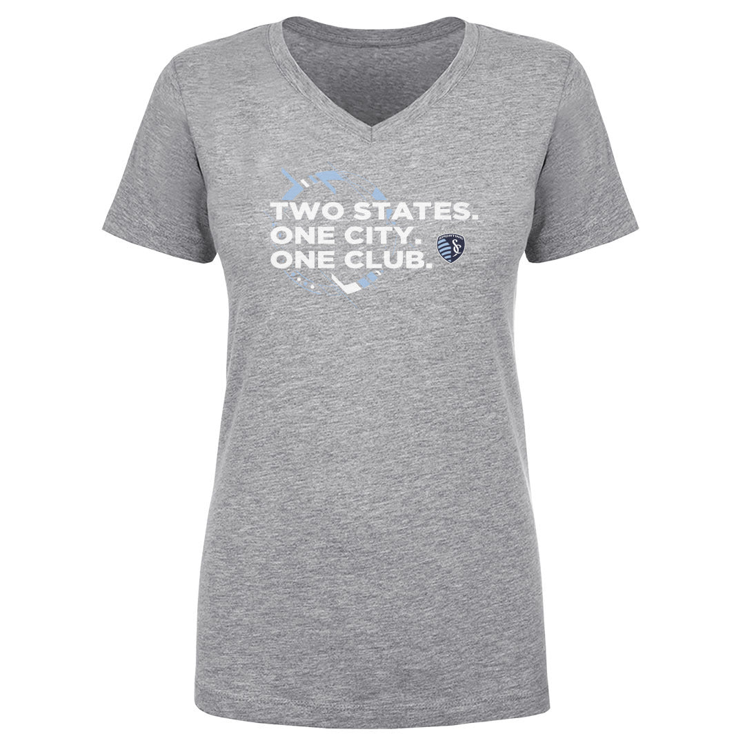Sporting Kansas City Women's V-Neck T-Shirt | 500 LEVEL