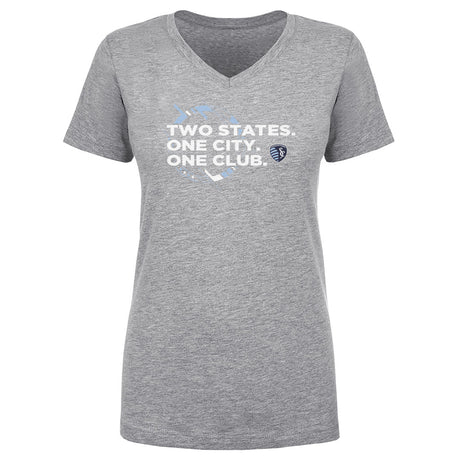 Sporting Kansas City Women's V-Neck T-Shirt | 500 LEVEL