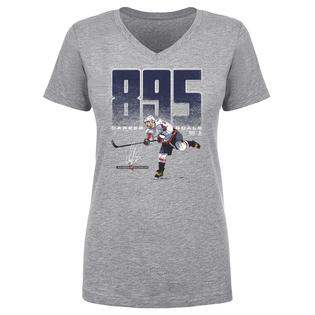 Alex Ovechkin Women's V-Neck T-Shirt | 500 LEVEL