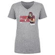 Luke McCaffrey Women's V-Neck T-Shirt | 500 LEVEL