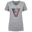 Crown Trio Women's V-Neck T-Shirt | 500 LEVEL