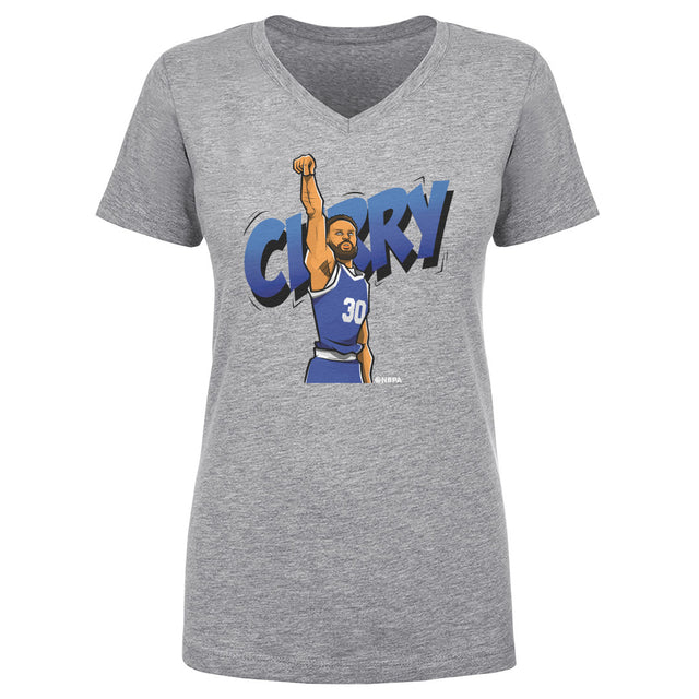Steph Curry Women's V-Neck T-Shirt | 500 LEVEL