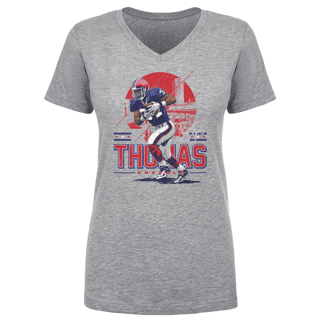 Thurman Thomas Women's V-Neck T-Shirt | 500 LEVEL