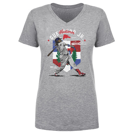 Vladimir Guerrero Jr. Women's V-Neck T-Shirt | 500 LEVEL