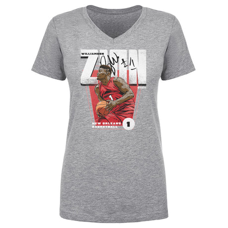 Zion Williamson Women's V-Neck T-Shirt | 500 LEVEL
