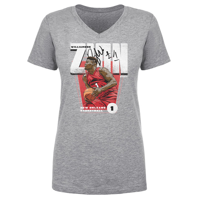 Zion Williamson Women's V-Neck T-Shirt | 500 LEVEL