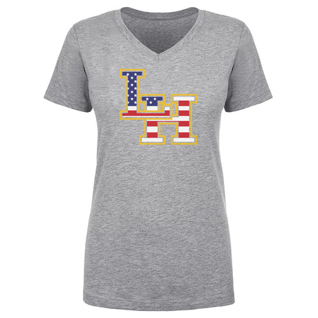 Crown Trio Women's V-Neck T-Shirt | 500 LEVEL