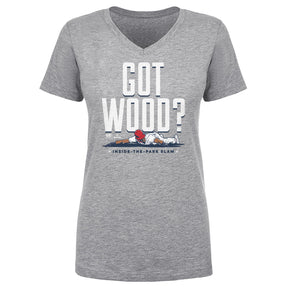 James Wood Women's V-Neck T-Shirt | 500 LEVEL