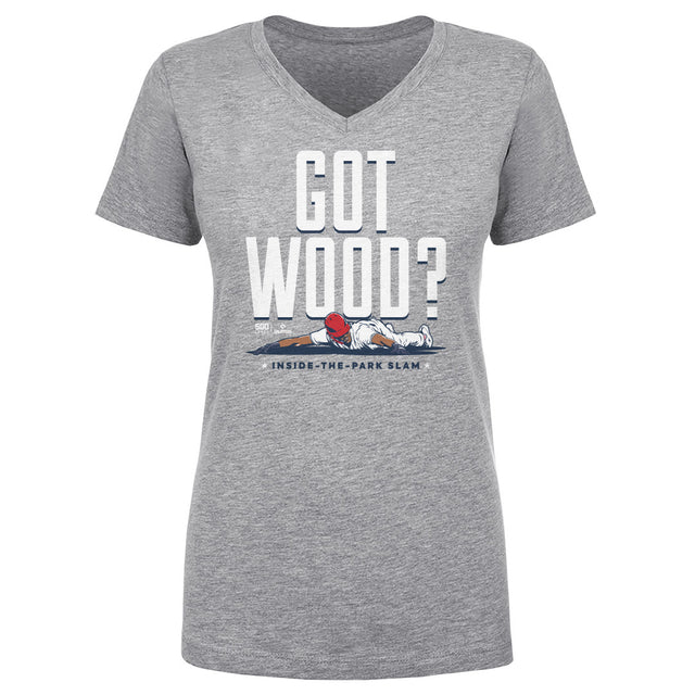 James Wood Women's V-Neck T-Shirt | 500 LEVEL