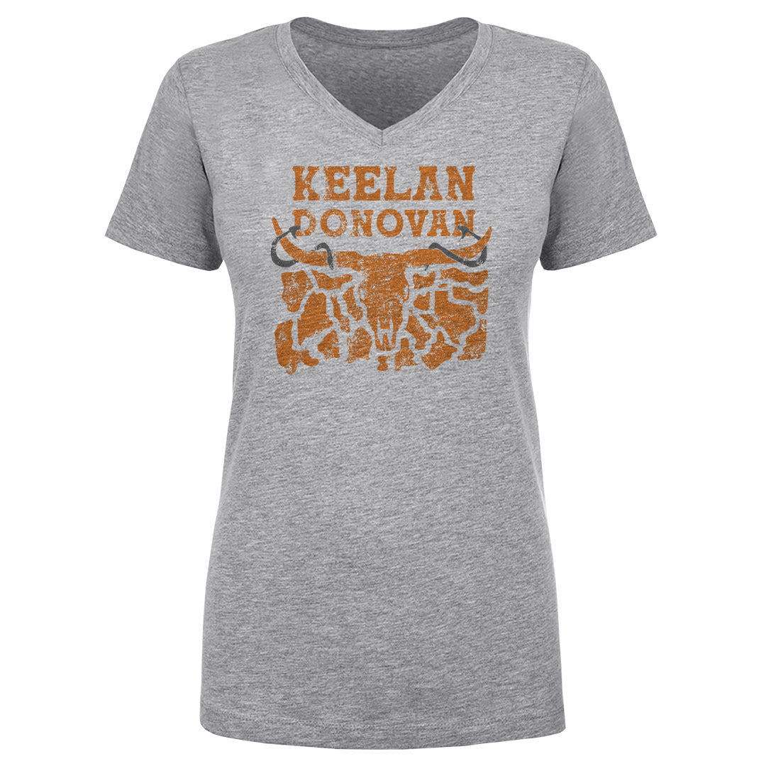 Keelan Donovan Women's V-Neck T-Shirt | 500 LEVEL