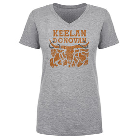 Keelan Donovan Women's V-Neck T-Shirt | 500 LEVEL