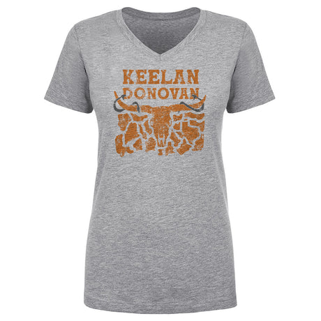 Keelan Donovan Women's V-Neck T-Shirt | 500 LEVEL