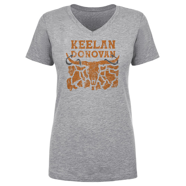 Keelan Donovan Women's V-Neck T-Shirt | 500 LEVEL