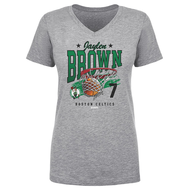 Jaylen Brown Women's V-Neck T-Shirt | 500 LEVEL
