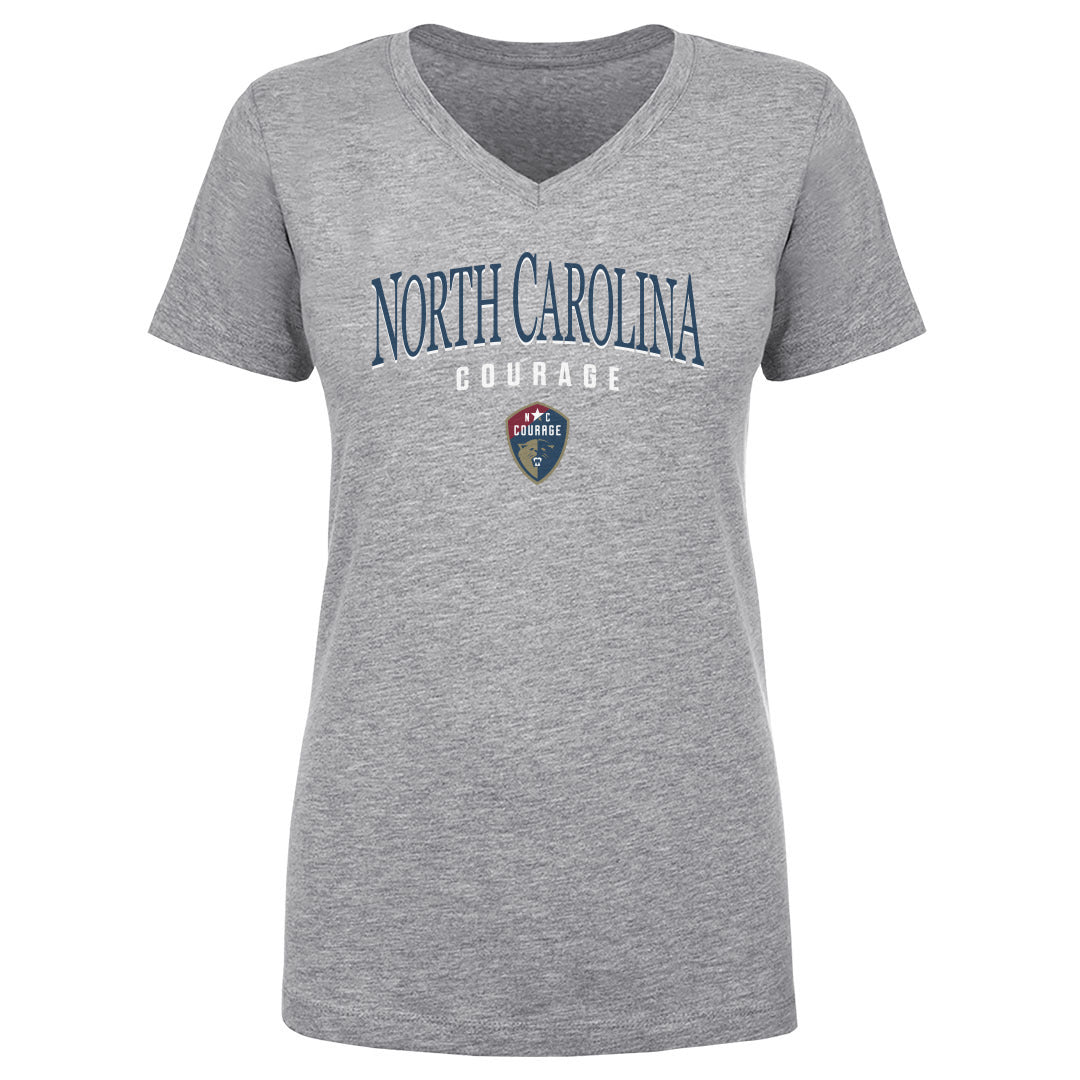 North Carolina Courage Women's V-Neck T-Shirt | 500 LEVEL